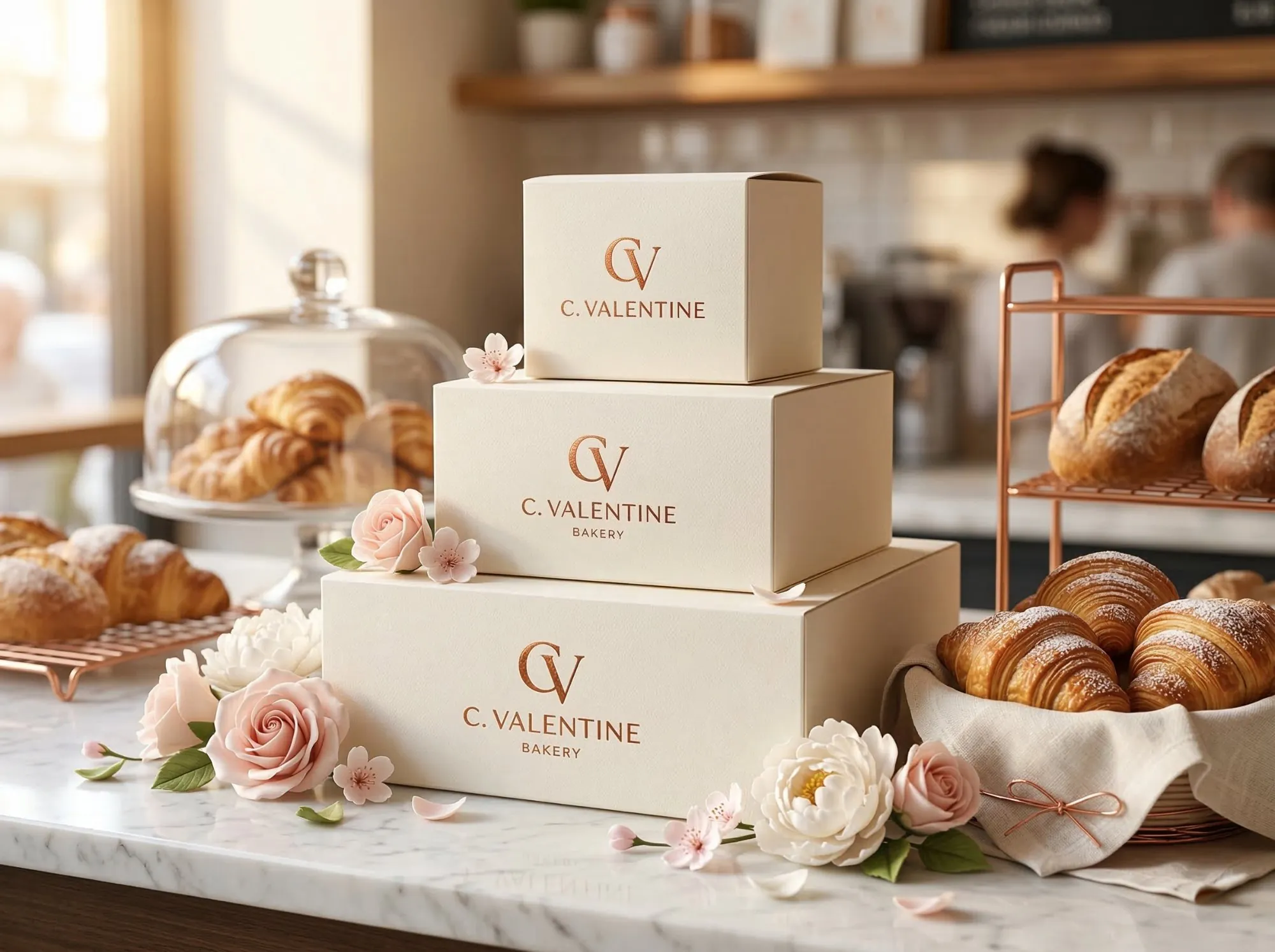 C. Valentine Bakery premium boxes