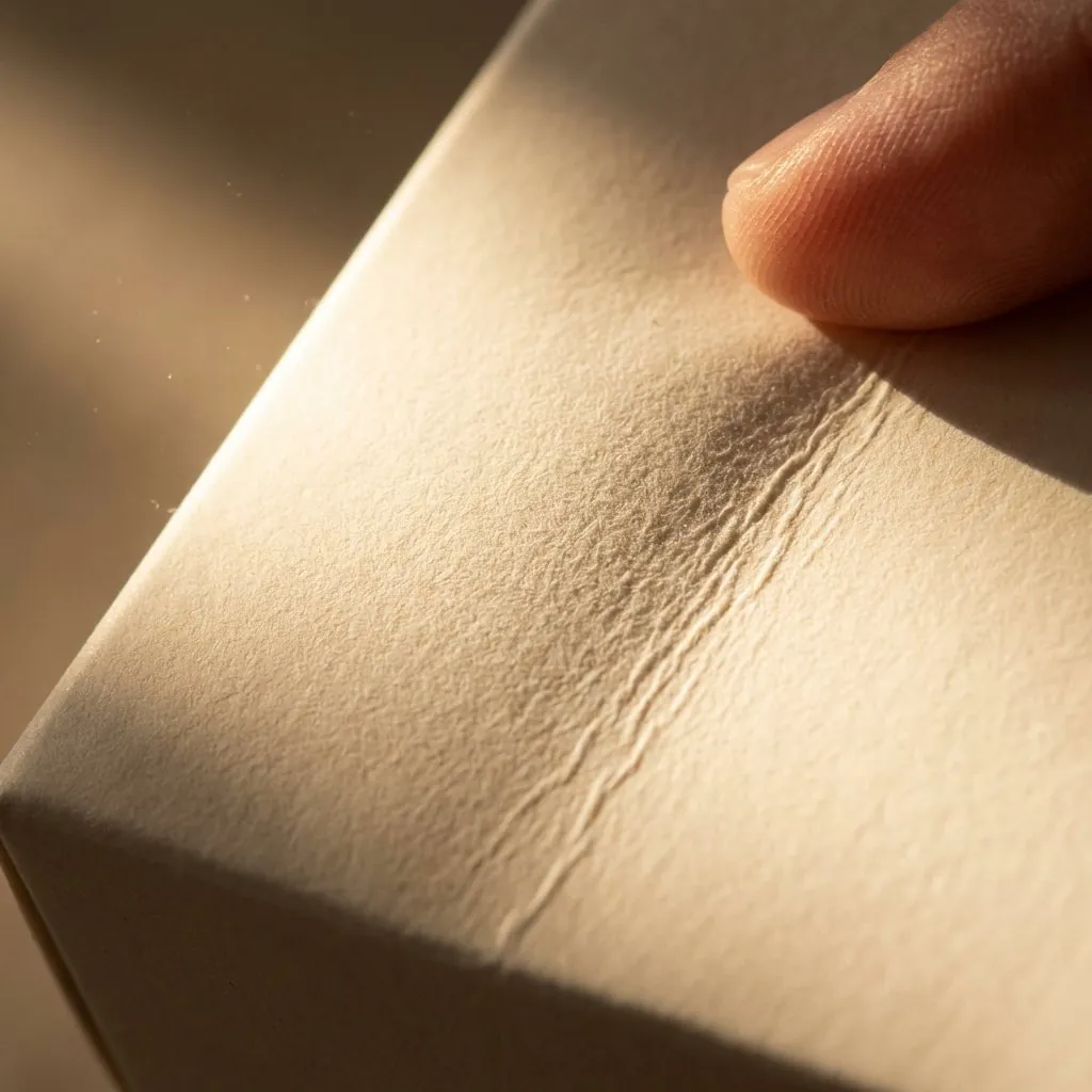 Soft touch lamination detail