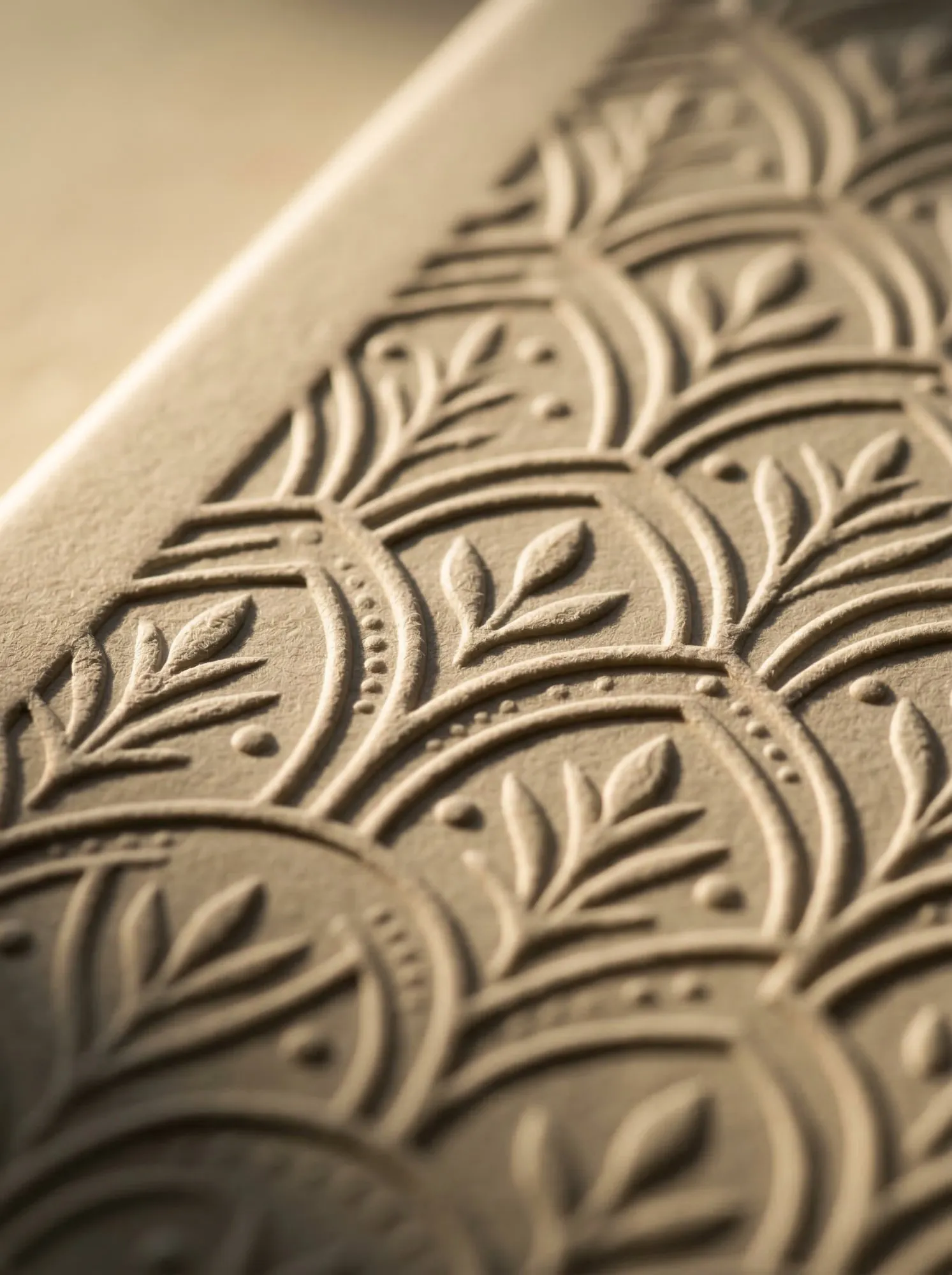 Embossing detail